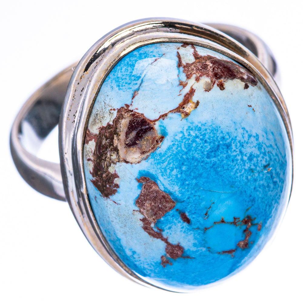 Rare Golden Hills Turquoise Ring Size 9 (925 Sterling Silver) R4141