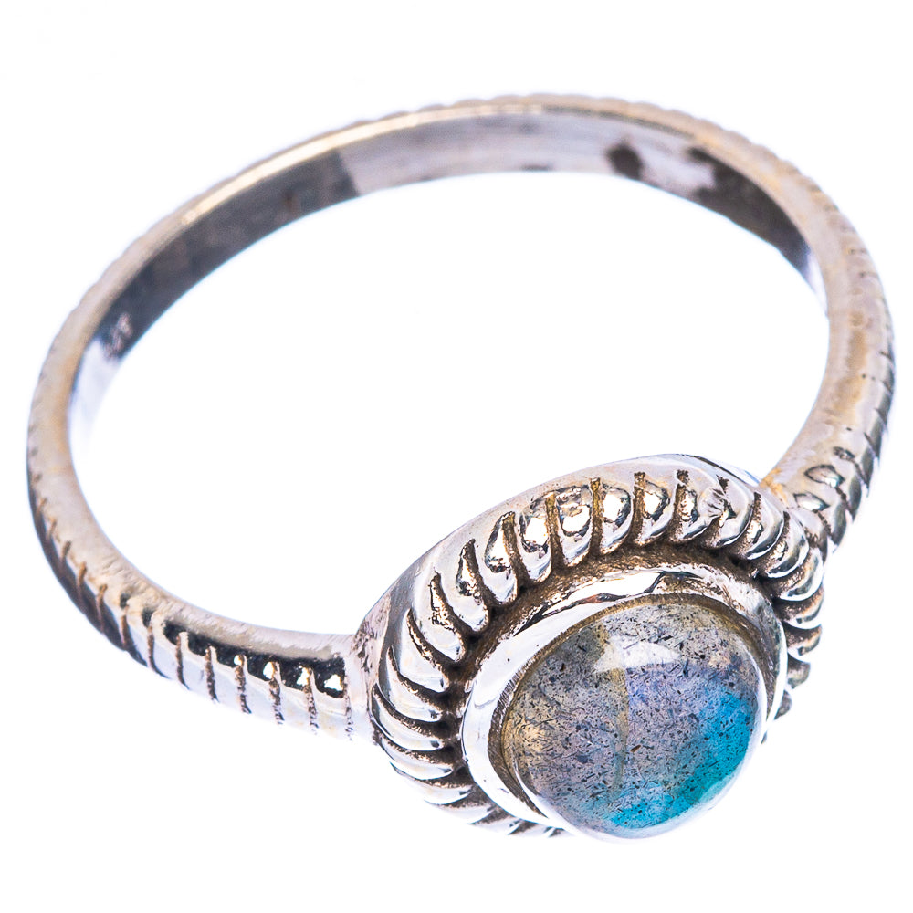 Labradorite Ring Size 100 (925 Sterling Silver) R147038