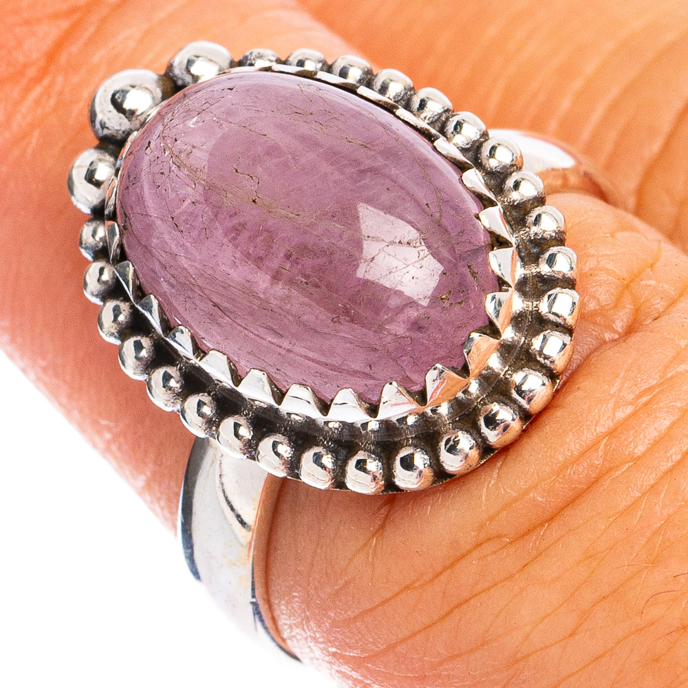 Rare Kunzite Ring Size 6.75 (925 Sterling Silver) R8423