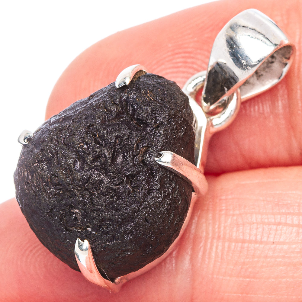 Raw Cintamani Pendant 1 1/8" (925 Sterling Silver) P41510