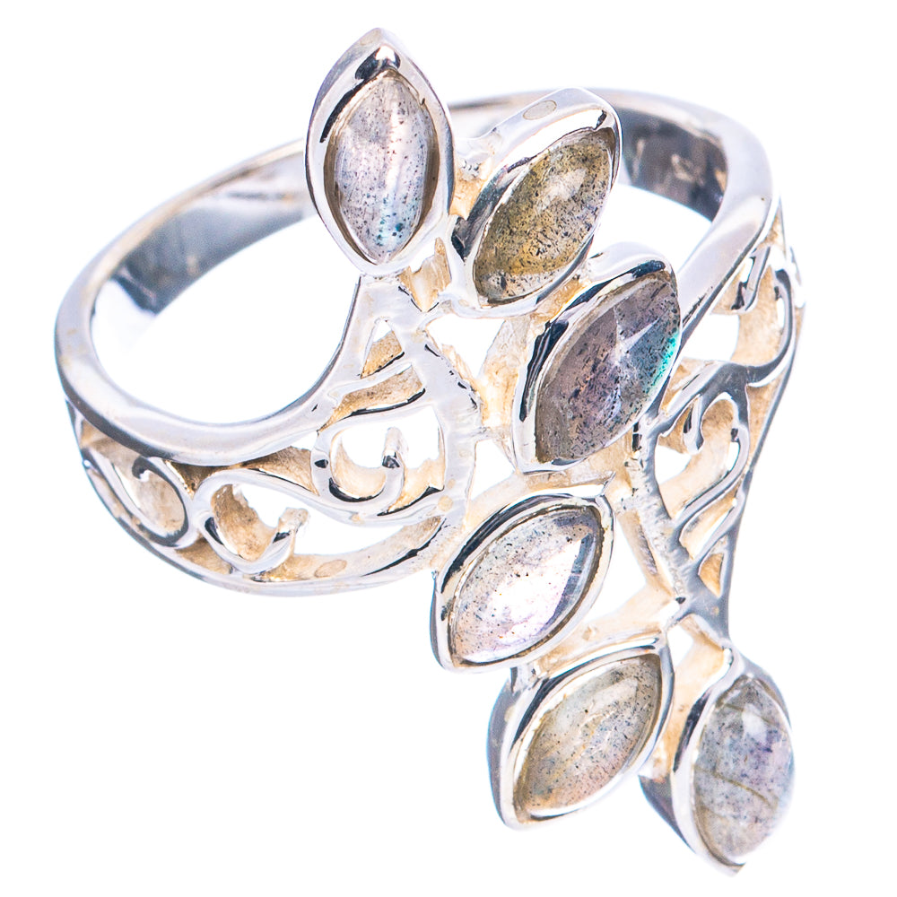 Labradorite Ring Size 8 (.925 Sterling Silver)