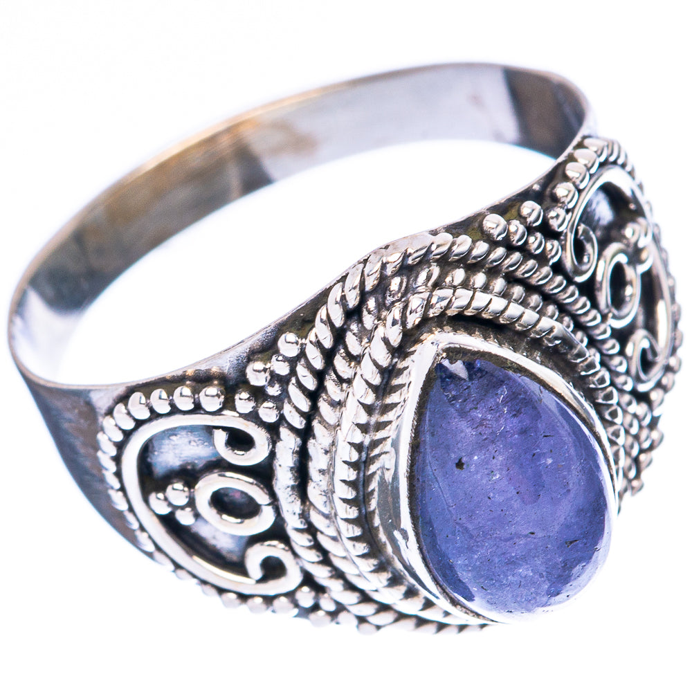 Rare Tanzanite Ring Size 8.5 (925 Sterling Silver) R4054