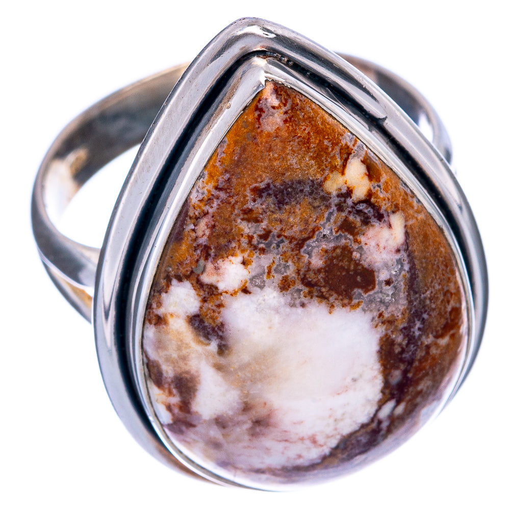 Wild Horse Jasper Ring Size 8 (925 Sterling Silver) R145324