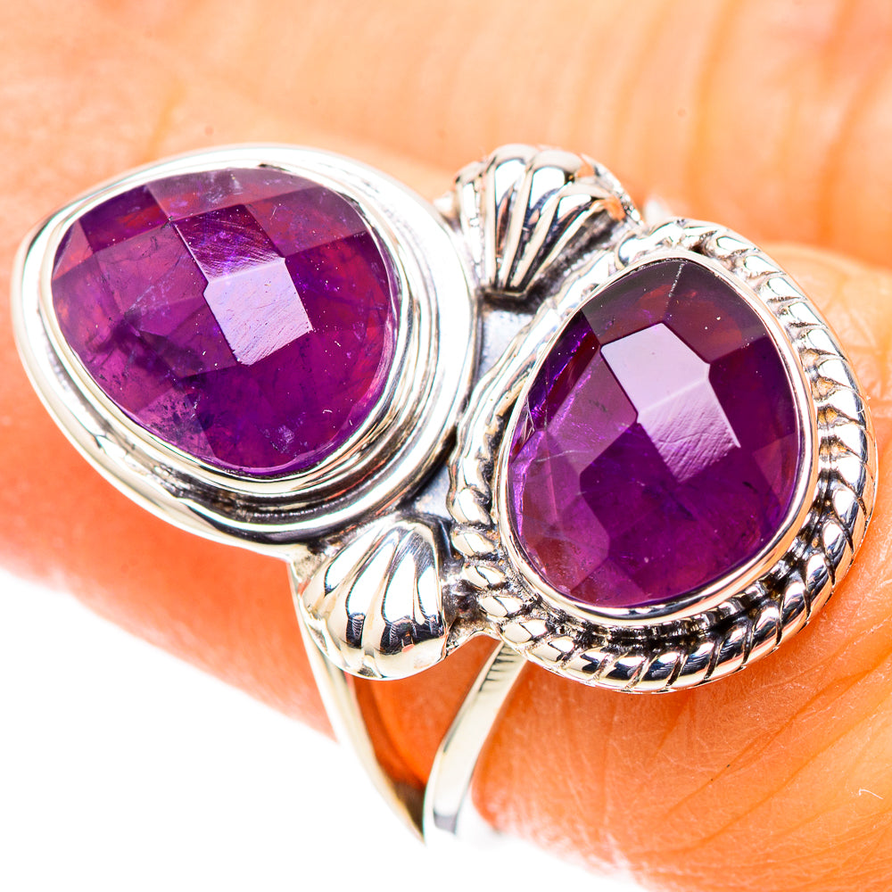 Premium Amethyst Ring Size 6 (925 Sterling Silver) RING138057