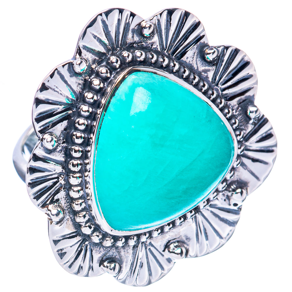 Premium Amazonite Ring Size 6.75 (925 Sterling Silver) R2595