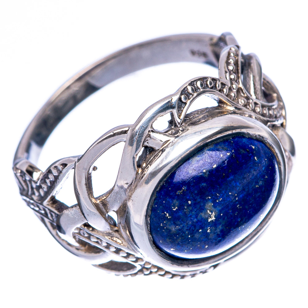 Lapis Lazuli Ring Size 8 (925 Sterling Silver) R146214