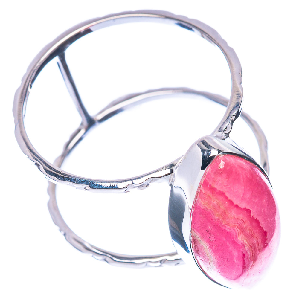 Premium Rhodochrosite 925 Sterling Silver Ring Size 8.75 (925 Sterling Silver) R2691