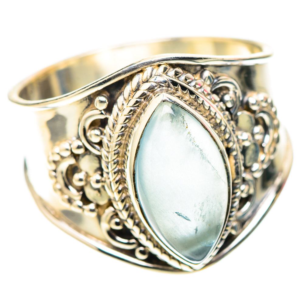 Natural Aquamarine Ring Size 9 (925 Sterling Silver) RING138501