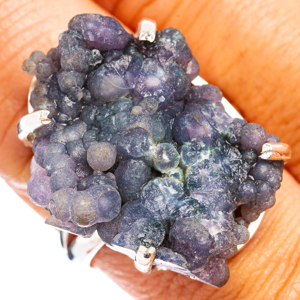 Premium Grape Agate Ring Size 9.5 (.925 Sterling Silver)