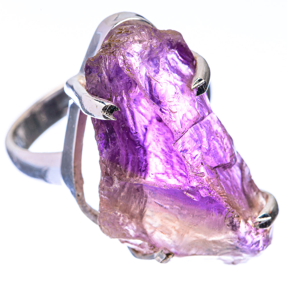 Raw Amethyst Ring Size 9.25 (925 Sterling Silver) R141659