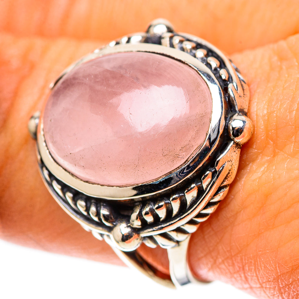 Rose Quartz Ring Size 9 (925 Sterling Silver) RING138691
