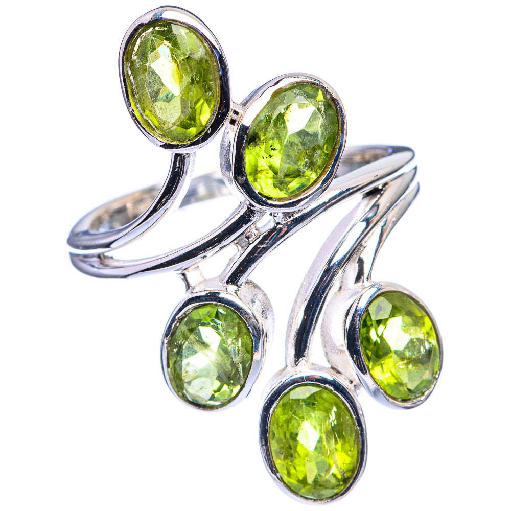 Peridot Ring Size 7.75 (925 Sterling Silver) R142467