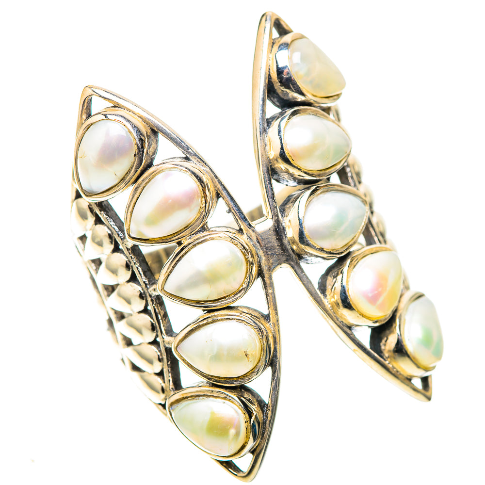 Large Cultured Pearl Ring Size 9 (925 Sterling Silver) RING138639