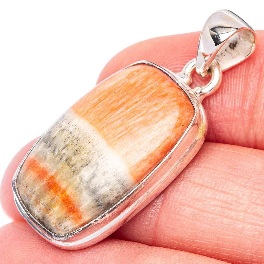 Celestobarite Pendant 1 3/8" (925 Sterling Silver) P40985