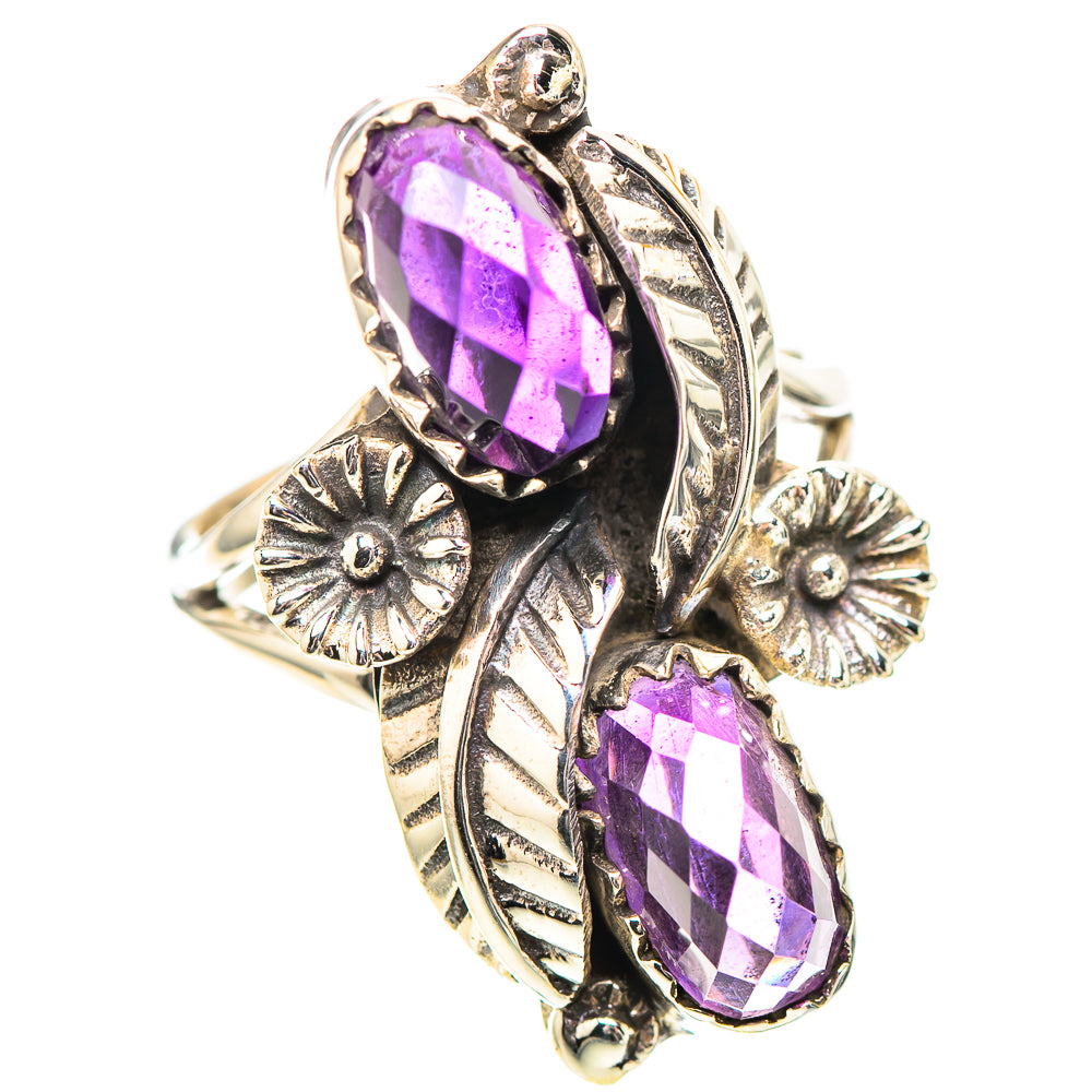 Amethyst 925 Sterling Silver Ring Size 6 (925 Sterling Silver) RING139465