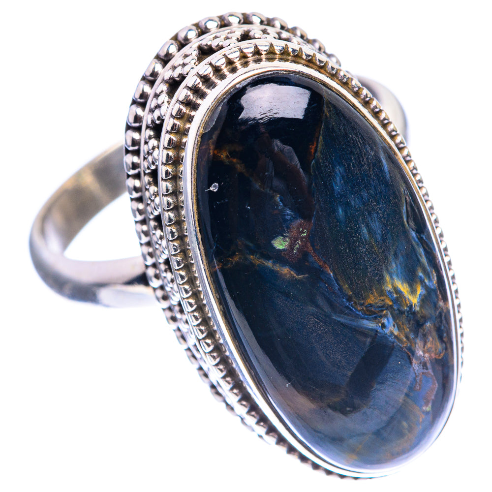 Large Pietersite Ring Size 10.75 (925 Sterling Silver) R143041