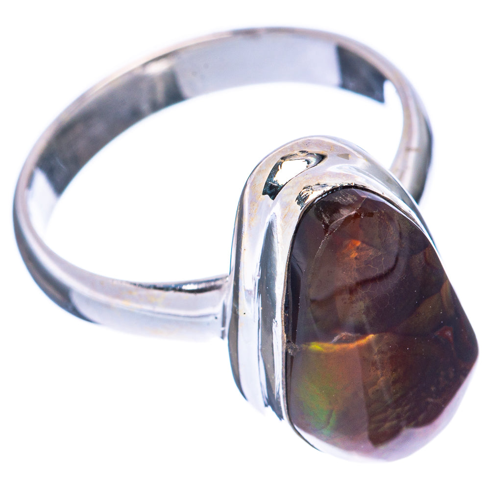 Rare Mexican Fire Agate Ring Size 6.75 (925 Sterling Silver) R2060