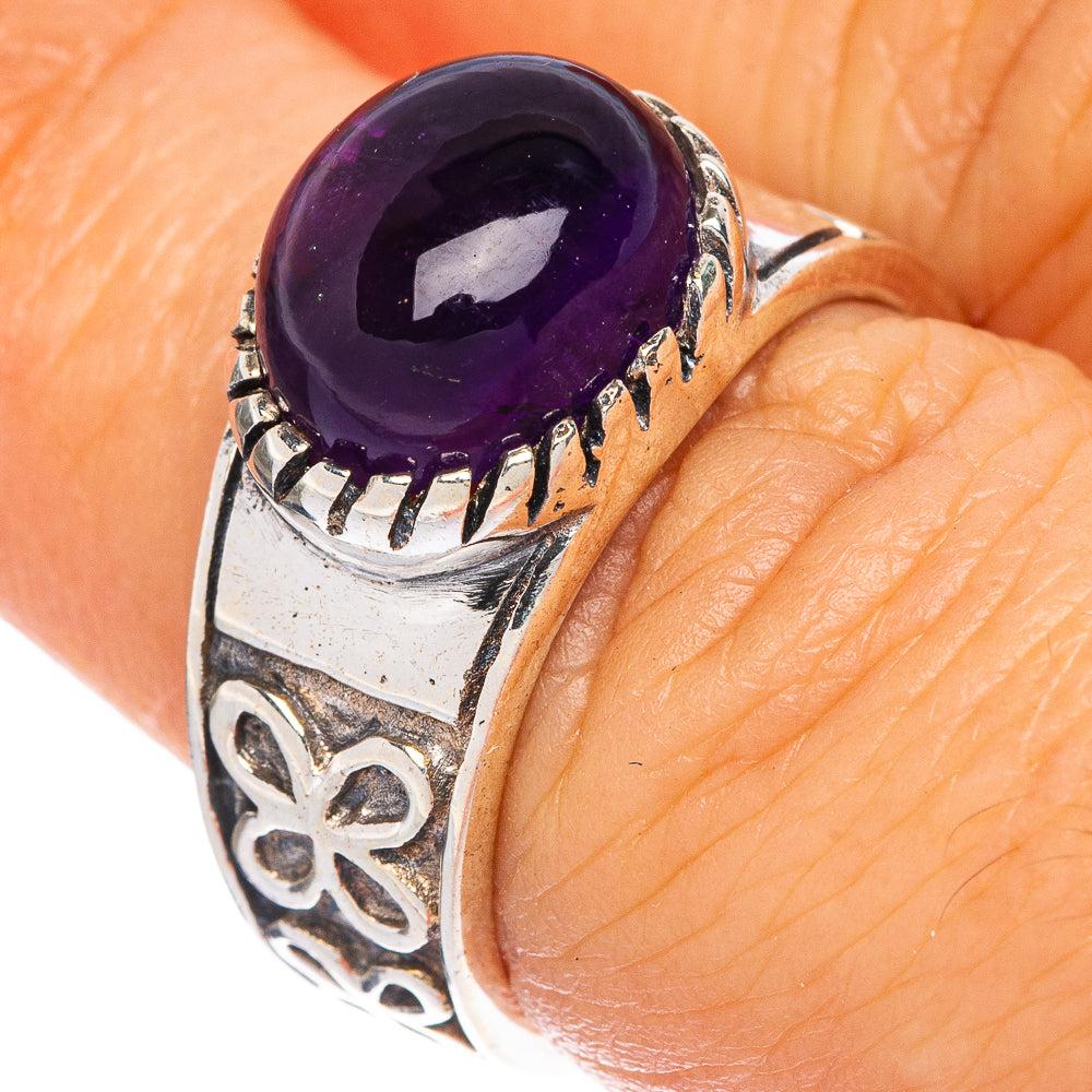 Amethyst Ring Size 6.5 (925 Sterling Silver) R1232