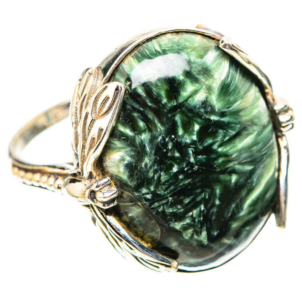Seraphinite Ring Size 9.75 (925 Sterling Silver) RING138872