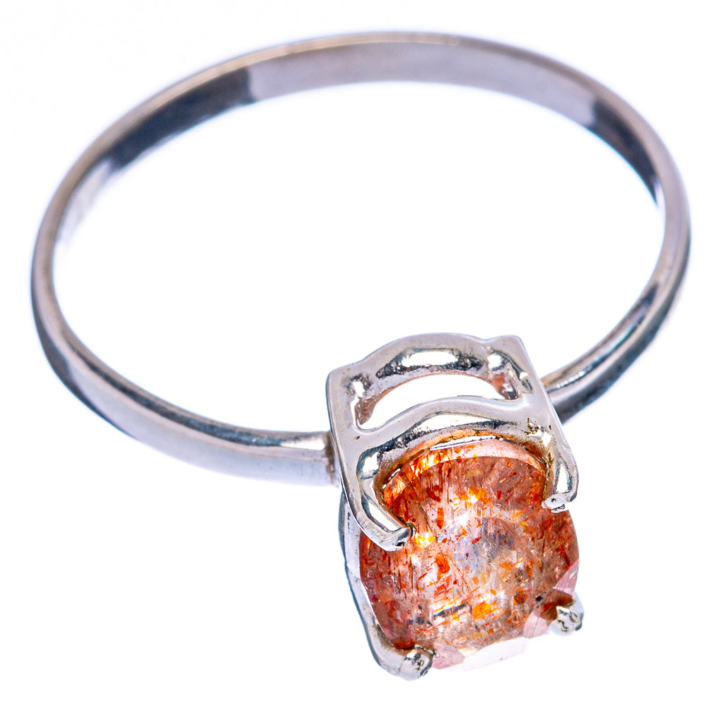 Rare Sunstone Ring Size 9 (925 Sterling Silver) R146647