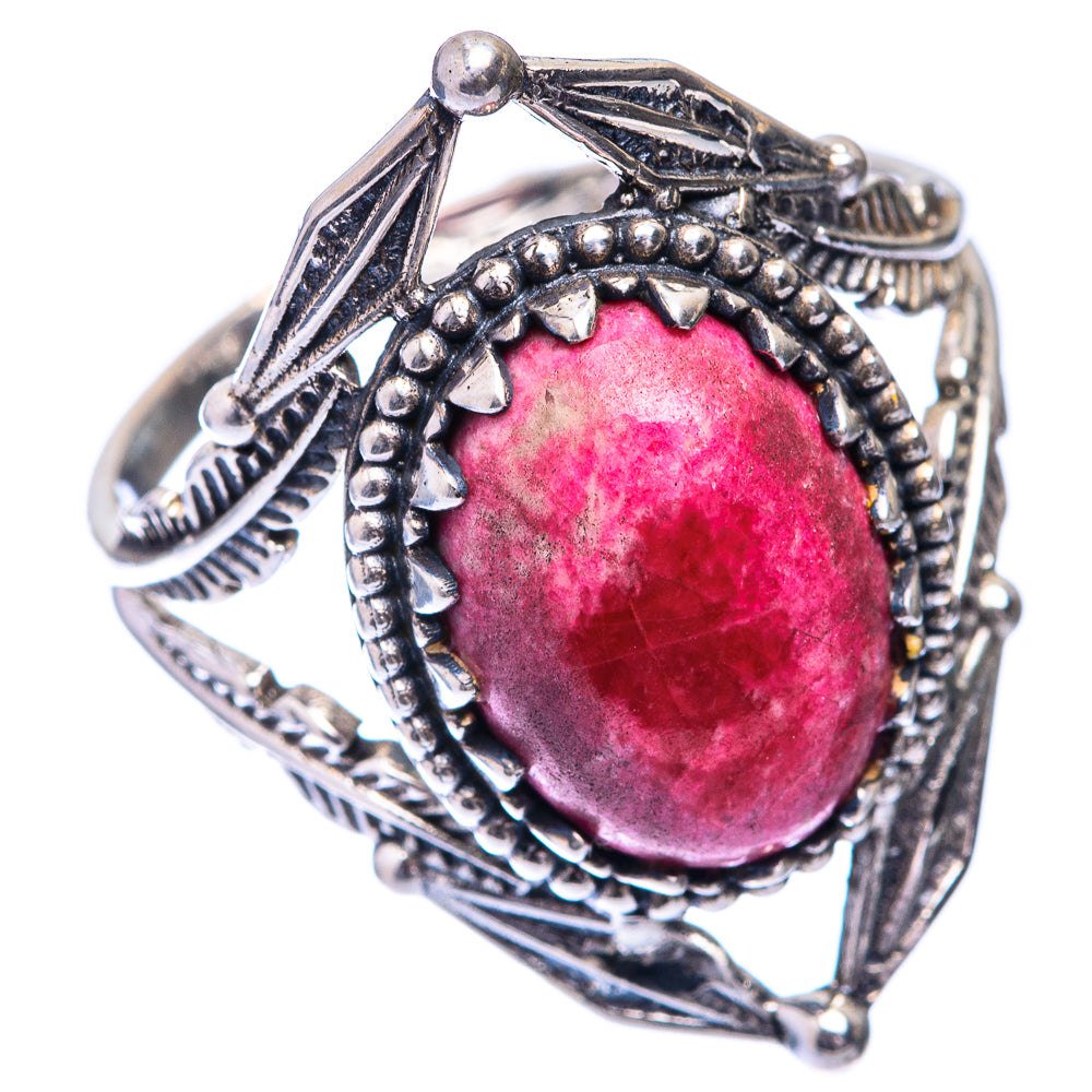 Rhodonite Ring Size 9.25 (925 Sterling Silver) R141573
