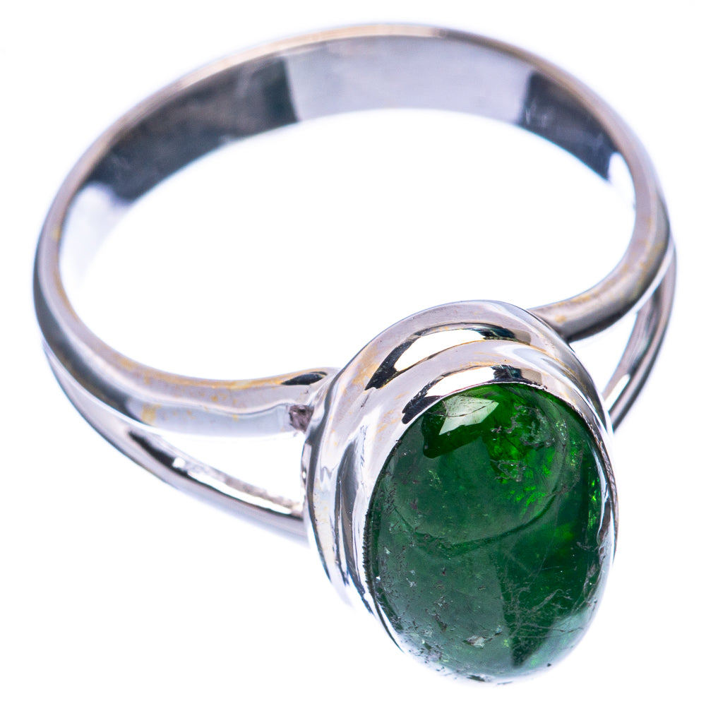 Rare Chrome Diopside Ring Size 8.5 (925 Sterling Silver) R2077