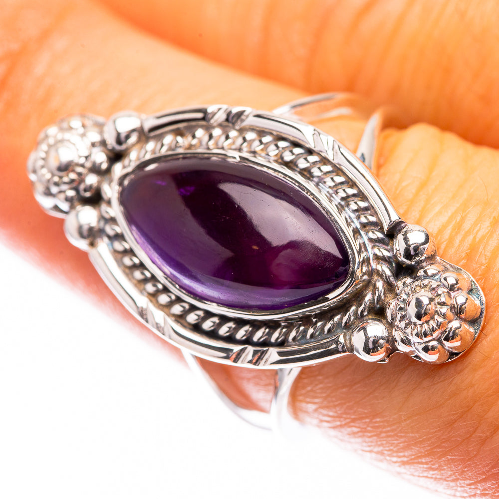 Premium Amethyst Ring Size 7.25 (925 Sterling Silver) R141800