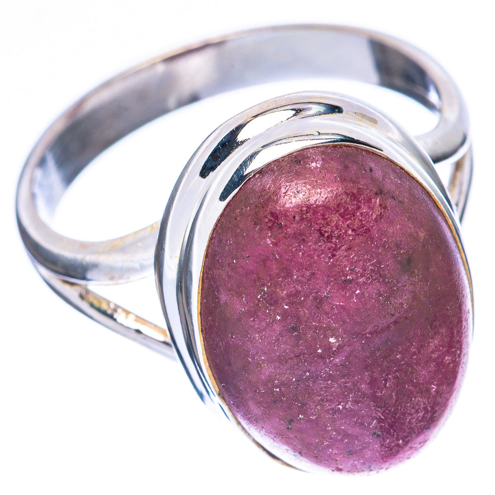 Rhodonite Ring Size 8.75 (925 Sterling Silver) R1994