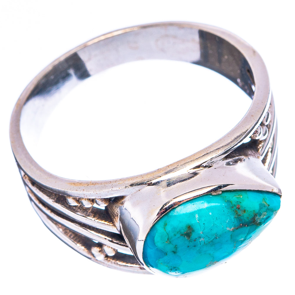 Mohave Turquoise Ring Size 8.75 (.925 Sterling Silver)