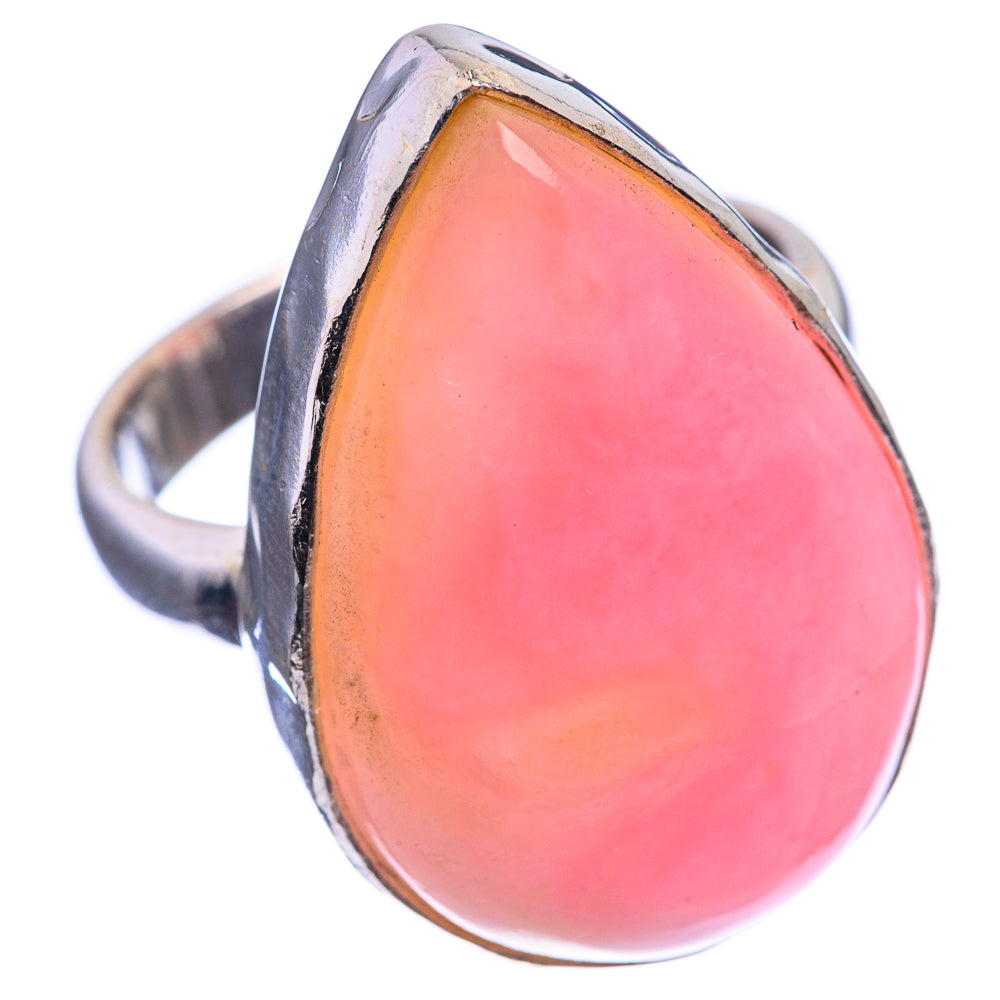 Pink Opal Ring Size 8.25 (925 Sterling Silver) R141931