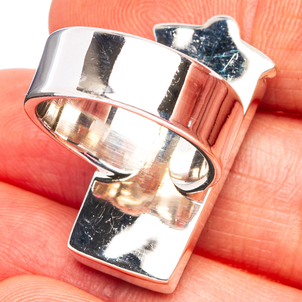 Exclusive Boulder Opal Matrix Ring Size 6 Adjustable (.925 Sterling Silver)