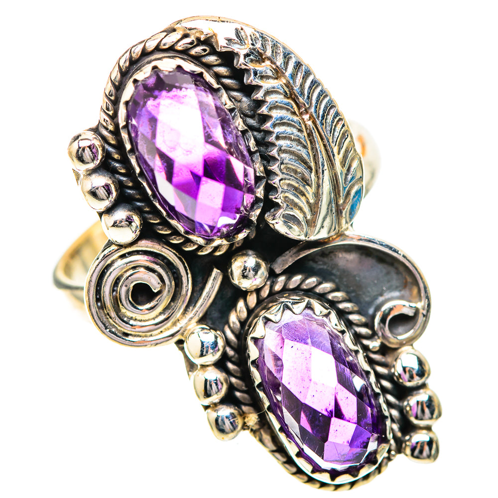 Amethyst Ring Size 7.5 (925 Sterling Silver) RING139732