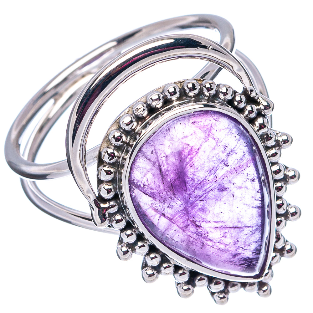 Premium Amethyst Ring Size 8.5 (.925 Sterling Silver)