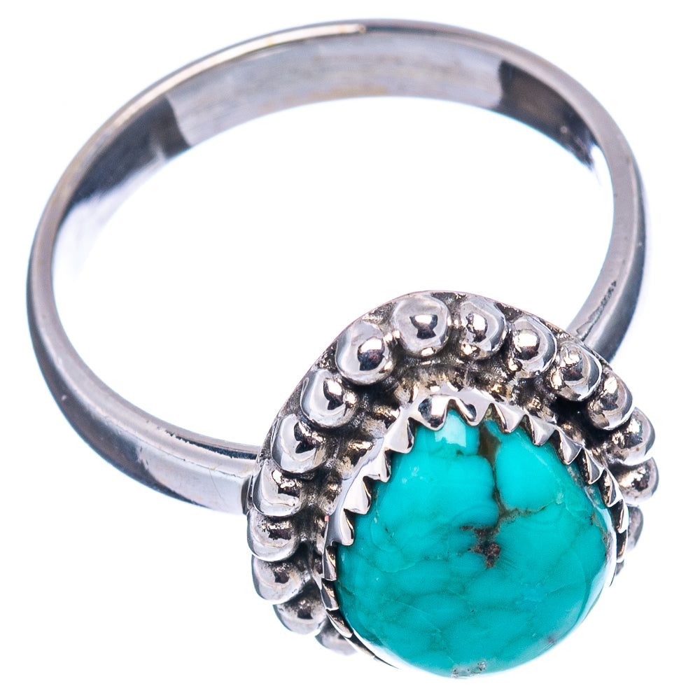 Rare Kingman Turquoise Ring Size 6.75 (.925 Sterling Silver)