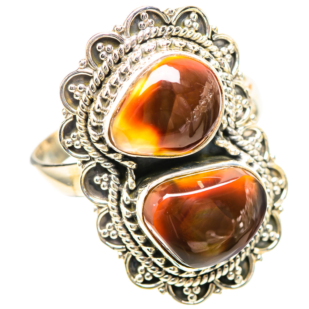 Mexican Fire Agate Ring Size 11.75 (925 Sterling Silver) RING139235