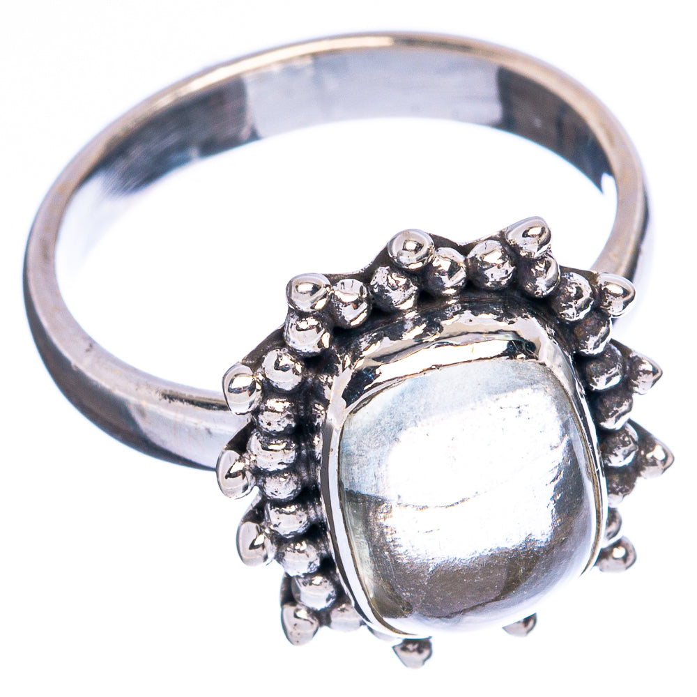 Libyan Desert Glass Ring Size 7 (925 Sterling Silver) R5054