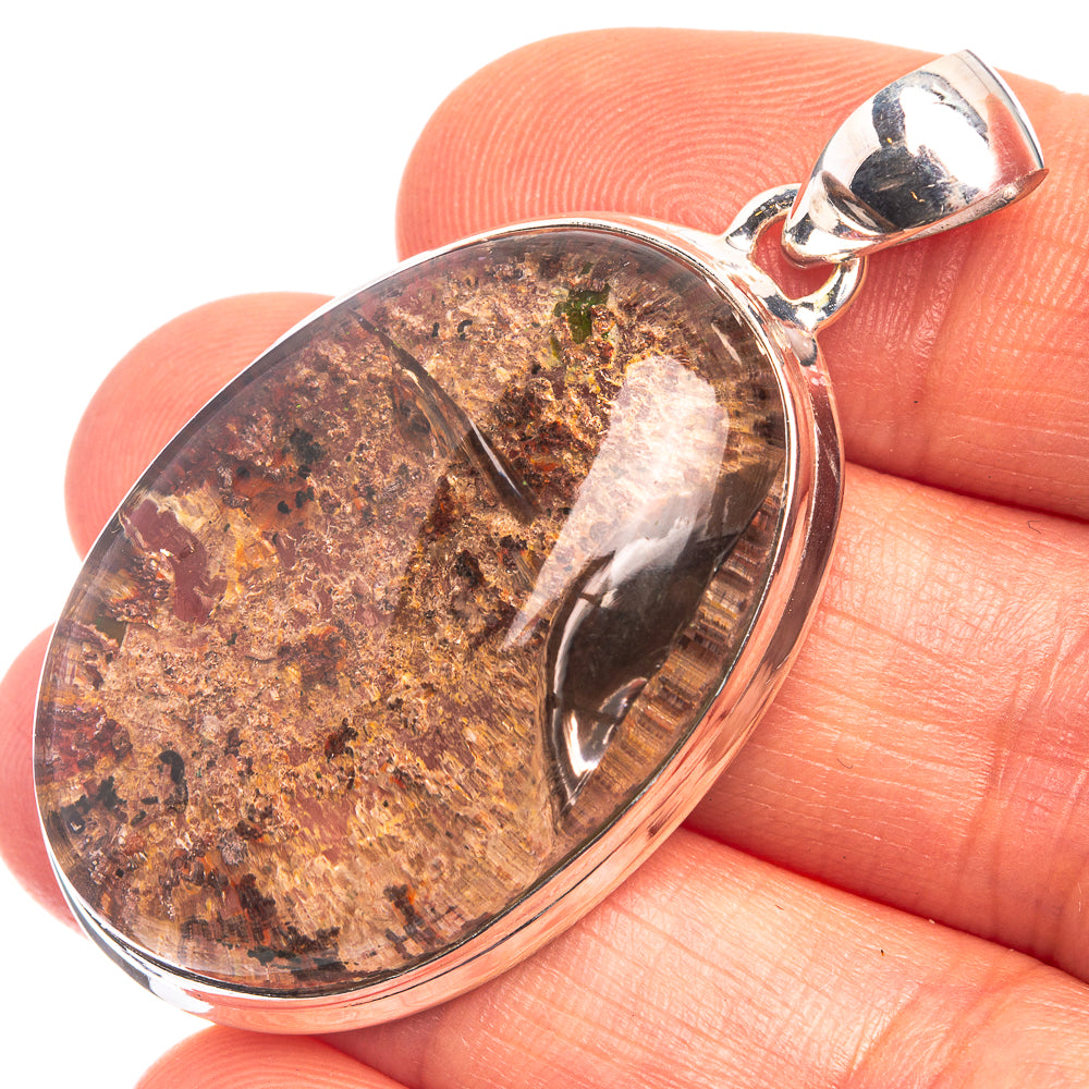Garden Quartz Pendant 1 7/8" (925 Sterling Silver) P38954