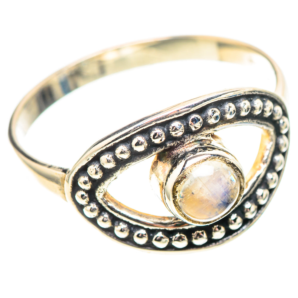Rainbow Moonstone 925 Sterling Silver Ring Size 8.25 (925 Sterling Silver) RING139570