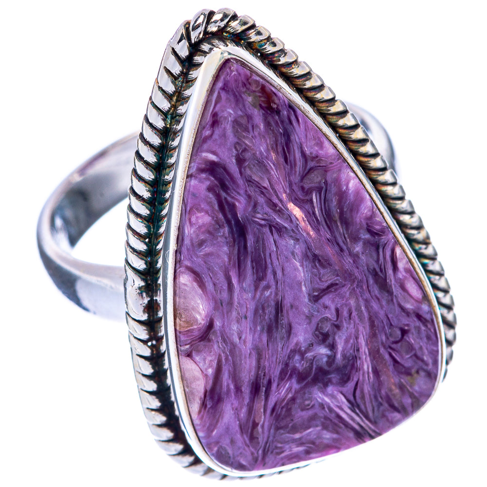 Charoite Ring Size 6.5 (925 Sterling Silver) R144889
