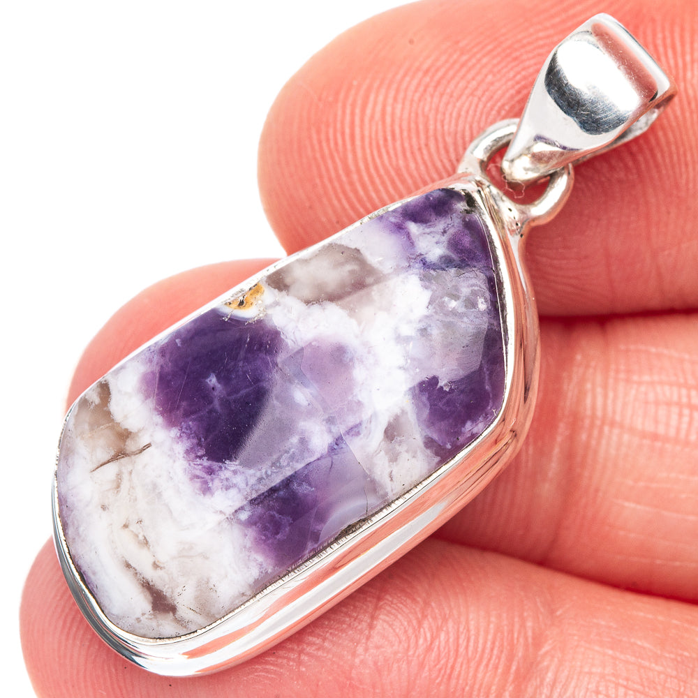 Rare Morado Opal Pendant 1 1/2" (925 Sterling Silver) P41479