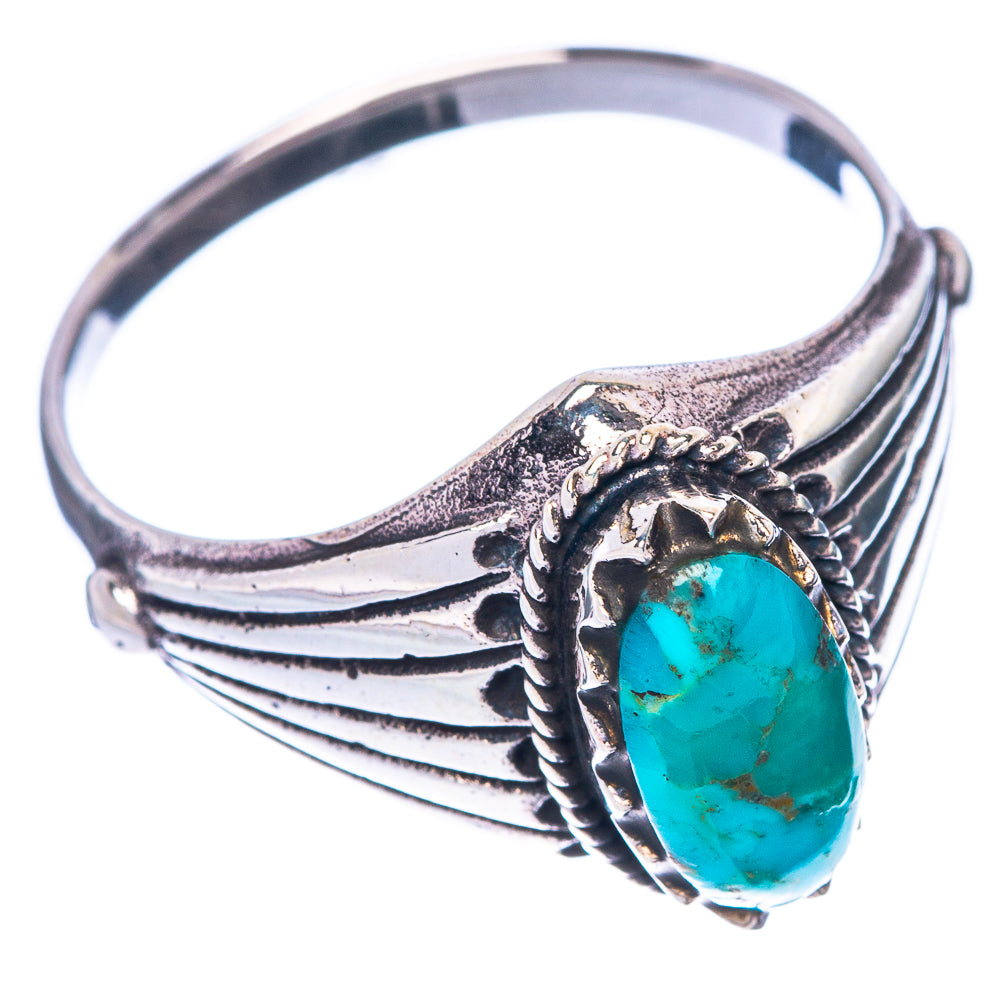 Rare Arizona Turquoise Ring Size 11.5 (925 Sterling Silver) R1516