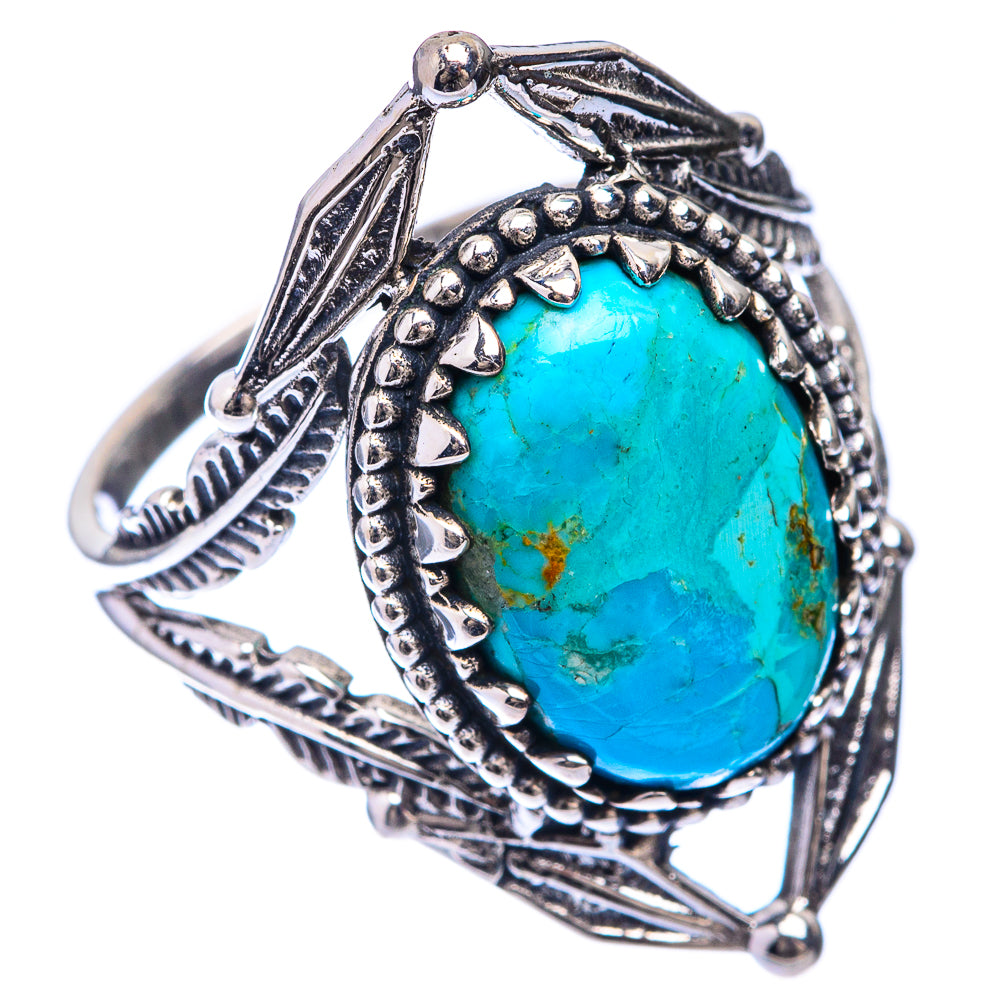 Chrysocolla Ring Size 8.25 (925 Sterling Silver) R141325