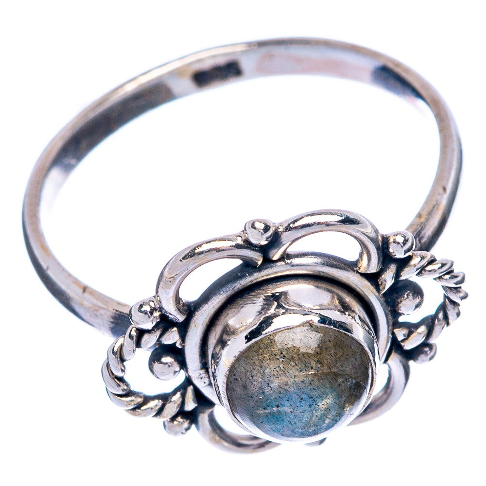 Labradorite Dainty Ring Size 6 (925 Sterling Silver) R145491