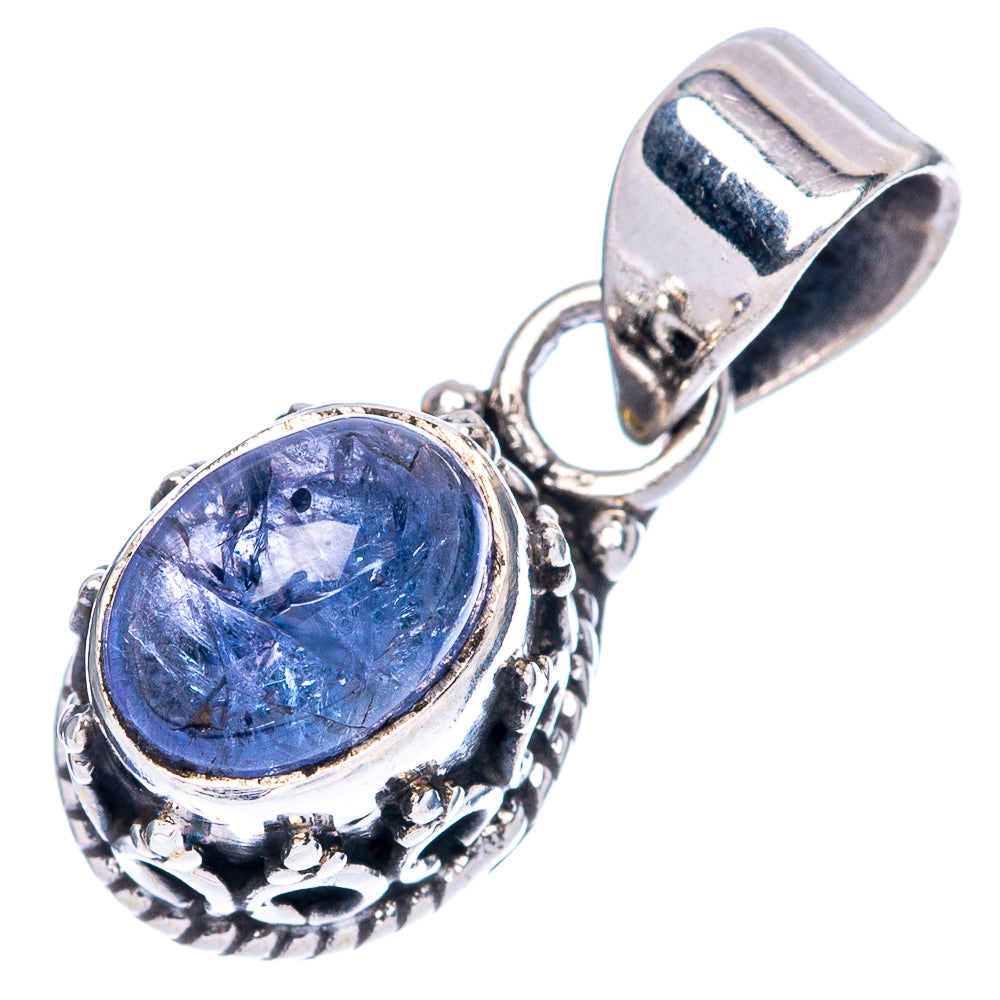 Rare  Tanzanite Pendants 7/8" (925 Sterling Silver) P42334