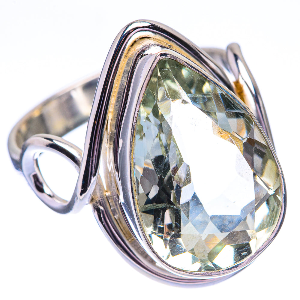 White Quartz Ring Size 6.75 (925 Sterling Silver) R140514
