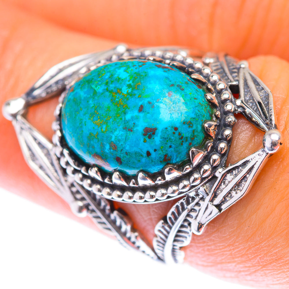 Chrysocolla Ring Size 6.75 (925 Sterling Silver) RING139937
