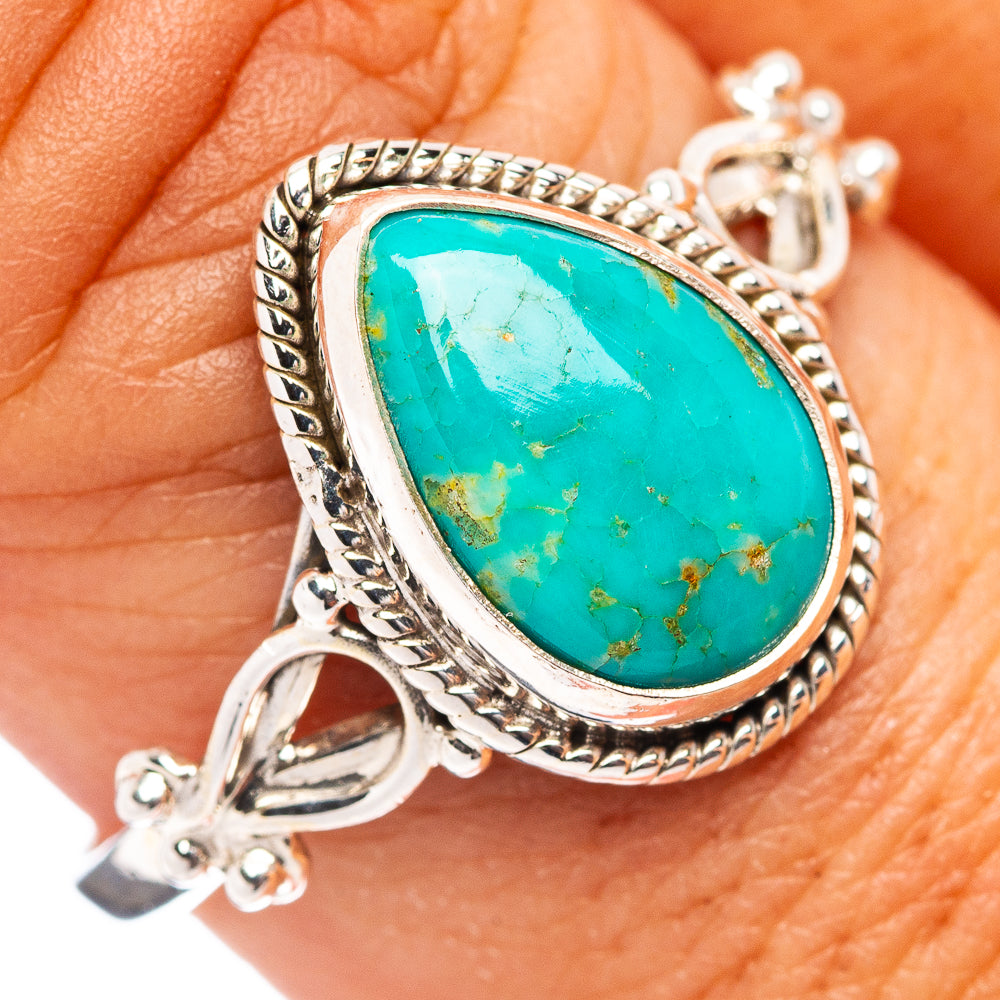 Mojave Turquoise Ring Size 9.5 (.925 Sterling Silver)