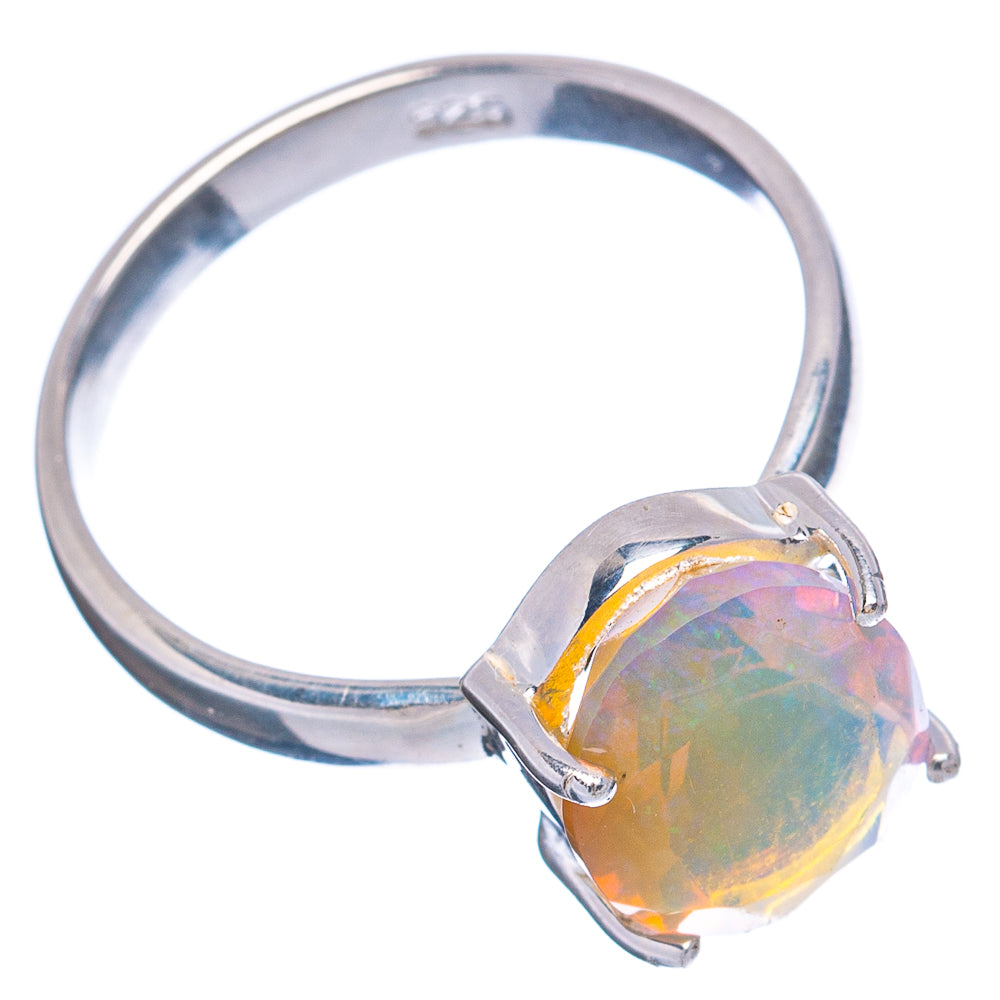 Rare Ethiopian Opal Ring Size 7 (.925 Sterling Silver)