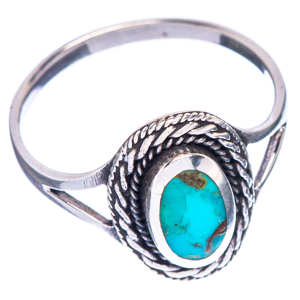 Arizona Turquoise Ring Size 8.75 (925 Sterling Silver) R1037