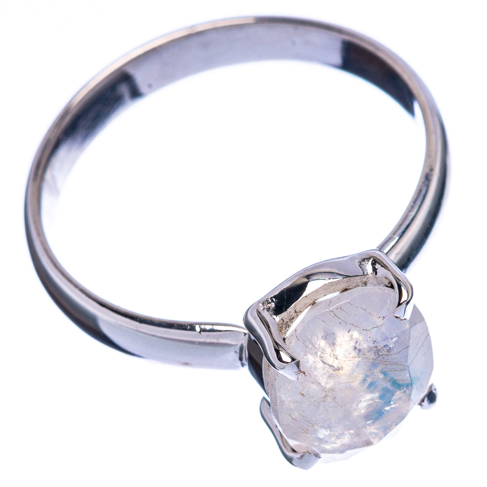 Rainbow Moonstone Ring Size 8.75 (925 Sterling Silver) R146438